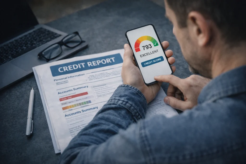 Saját hiteljelentés lekérdezés